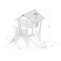 Cabane pour enfants en bois ROBIN 262x157x199cm AXI