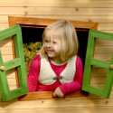 Cabane pour enfants en bois EMMA 340x180x223cm AXI