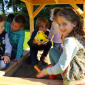 Cabane pour enfants en bois SARAH 373x172x290cm AXI