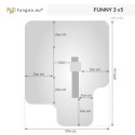 Tour de jeux et portique FUNNY 3 avec bac à sable et balançoire FUNGOO