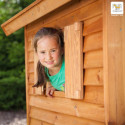 Cabane pour enfants en bois séché lasuré MY HOUSE - FUNGOO