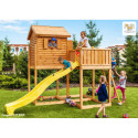 Cabane pour enfants en bois séché et lasuré MY SIDE - FUNGOO