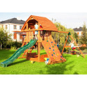 Station de jeux enfants en bois séché lasuré GIANT MOVE+ BEACH FUNGOO