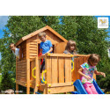 Aire de jeux pour enfants en bois séché lasuré MyHouse Spider - FUNGOO