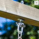 Aire de jeux pour enfants en bois séché lasuré MyHouse Spider - FUNGOO