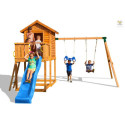 Aire de jeux pour enfants en bois séché lasuré MYHOUSE MOVE - FUNGOO