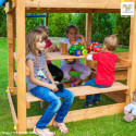 Aire de jeux en bois pour enfants MY HOUSE FREE TIME BEACH - FUNGOO