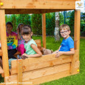 Aire de jeux en bois pour enfants MY HOUSE FREE TIME BEACH - FUNGOO