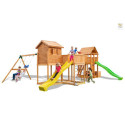 Station de jeux enfants en bois séché lasuré MAXI SET PLAY BOX FUNGOO