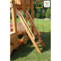 Station de jeux en bois séché lasuré MAXI SET SMILE FARM - FUNGOO