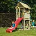 Station de jeux pour enfants en bois traité autoclave KIOSK - BLUE RABBIT
