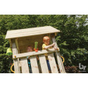 Station de jeux pour enfants en bois traité autoclave KIOSK - BLUE RABBIT