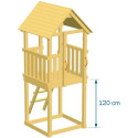Station de jeux pour enfants en bois traité autoclave KIOSK - BLUE RABBIT