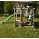 Station de jeux enfants en bois traité autoclave Penthouse BLUE RABBIT
