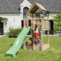 Station de jeux pour enfants en bois traité autoclave PAGODA - BLUE RABBIT