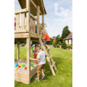 Station de jeux pour enfants en bois traité autoclave PAGODA - BLUE RABBIT