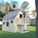 Cabane en bois pour enfants DUPLEX 305x210x250cm – SOULET