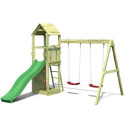 Aire de jeux en bois FLAPPI de Fungoo, ludique et bien pensée 