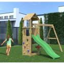 Aire de jeux en bois FLAPPI de Fungoo, ludique et bien pensée 