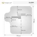 Portique en bois FLOPPI - FUNGO pour activités en toute sécurité 