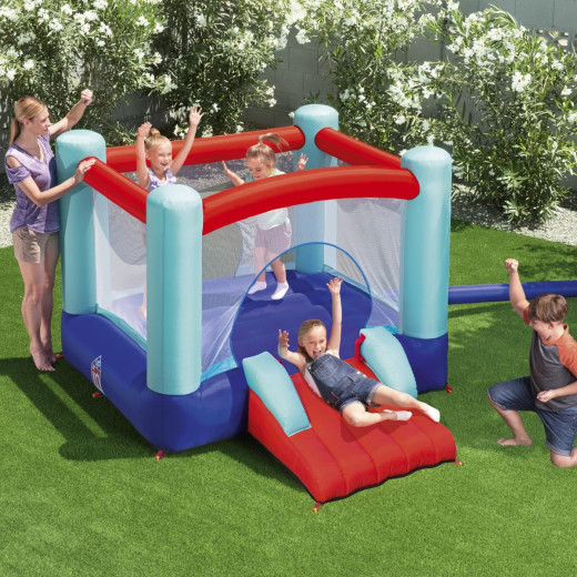 Aire de jeux avec château gonflable Spring N' Slide Park Bestway