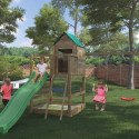 Air de jeux en bois avec double balançoire JARCAS - FUNGO 
