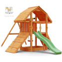 Aire de jeux en bois avec balançoire double Buffalo - FUNGOO