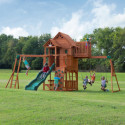 Aire de jeux Skyfort II en bois imputrescible  – Backyard Discovery