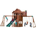 Aire de jeux Skyfort II en bois imputrescible  – Backyard Discovery