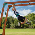 Aire de jeux Skyfort II en bois imputrescible  – Backyard Discovery