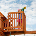 Aire de jeux Skyfort II en bois imputrescible  – Backyard Discovery