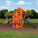 Aire de jeux Atlantic en bois imputrescible – Backyard Discovery