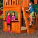 Aire de jeux Atlantic en bois imputrescible – Backyard Discovery