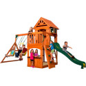 Aire de jeux Atlantic en bois imputrescible – Backyard Discovery