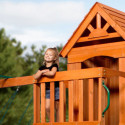 Aire de jeux Atlantic en bois imputrescible – Backyard Discovery