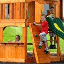 Aire de jeux Atlantic en bois imputrescible – Backyard Discovery