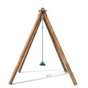 Portique de jeux en bois autoclave HANNA 165x166x195cm – SOULET