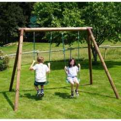 Portique de jeux en bois autoclave Alizée 265x166x195cm – SOULET