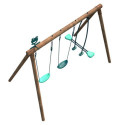 Portique de jeux en bois autoclave Pacco 295x166x195cm – SOULET