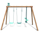 Portique de jeux en bois autoclave Pacco 295x166x195cm – SOULET