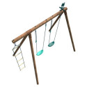 Portique de jeux Arthur 278x189x222cm en bois autoclave - SOULET
