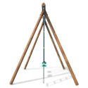 Portique de jeux Arthur 278x189x222cm en bois autoclave - SOULET