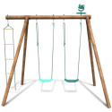Portique de jeux Arthur 278x189x222cm en bois autoclave - SOULET