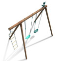 Portique de jeux Arthur 278x189x222cm en bois autoclave - SOULET