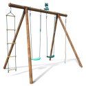Portique de jeux Ernest 276x189x222cm en bois autoclave - SOULET