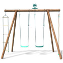 Portique de jeux Ernest 276x189x222cm en bois autoclave - SOULET