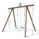 Portique de jeux Ernest 276x189x222cm en bois autoclave - SOULET