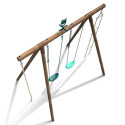Portique de jeux Ernest 276x189x222cm en bois autoclave - SOULET