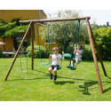 Portique de jeux Gabin 318x189x222cm en bois autoclave - SOULET