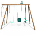 Portique de jeux Suzon 318x189x222cm en bois autoclave - SOULET